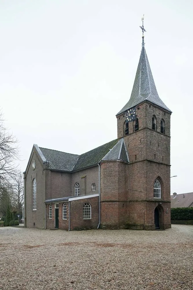 Loenen: Overzicht van de westgevel - Loenen - 20424260 - RCE