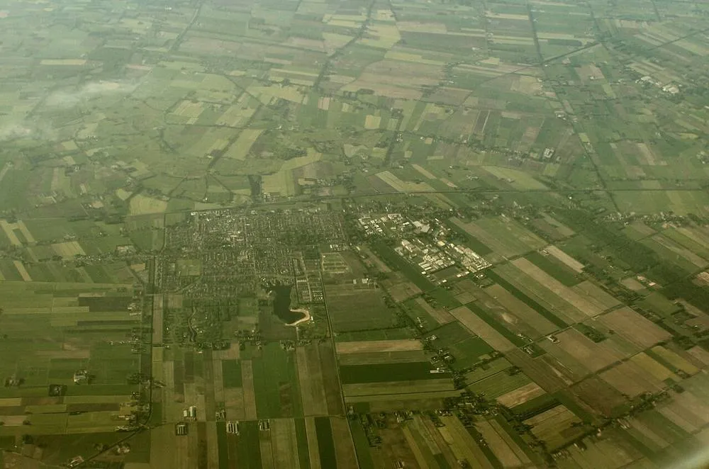 Dedemsvaart: Aerialphotograph of Dedemsvaart